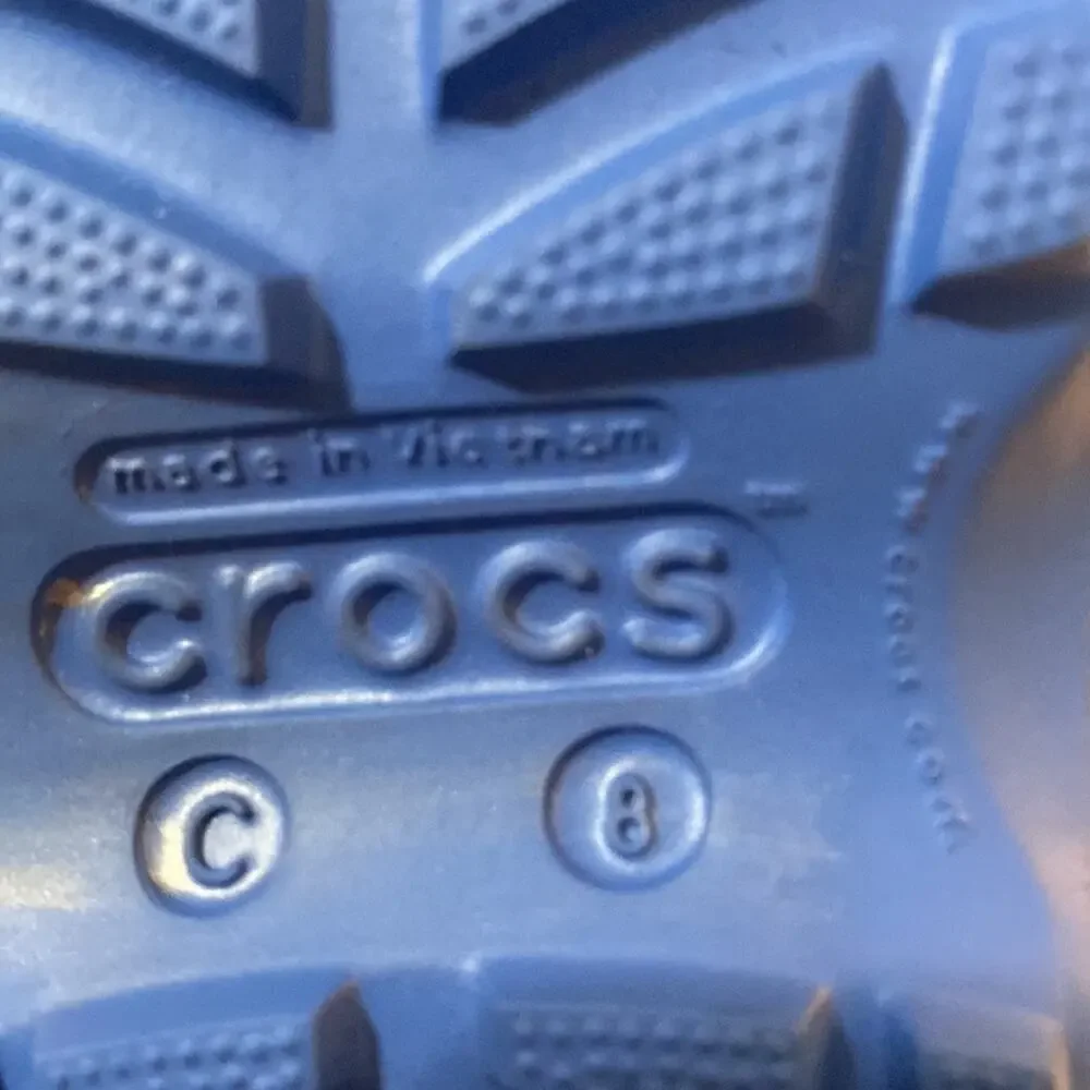 Crocs Cascao Rain Boots Kids C8 Blue Mauricio de Sousa Turma da Monica Rare